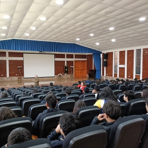 Carabineros realizan Charla Vocacional a nuestros/as estudiantes